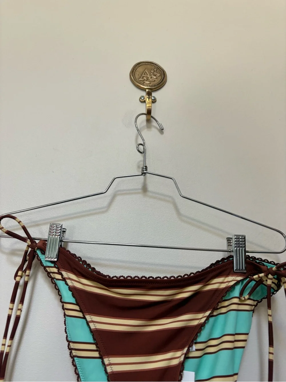 NWT Damson Madder Trudi Reversible Bikini Bottom Size 14 US